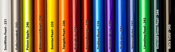 Entire selection of Premium color options